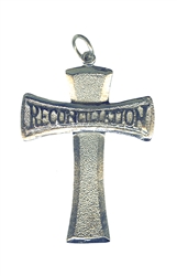 Reconciliation Cross, Silver-Tone, Large